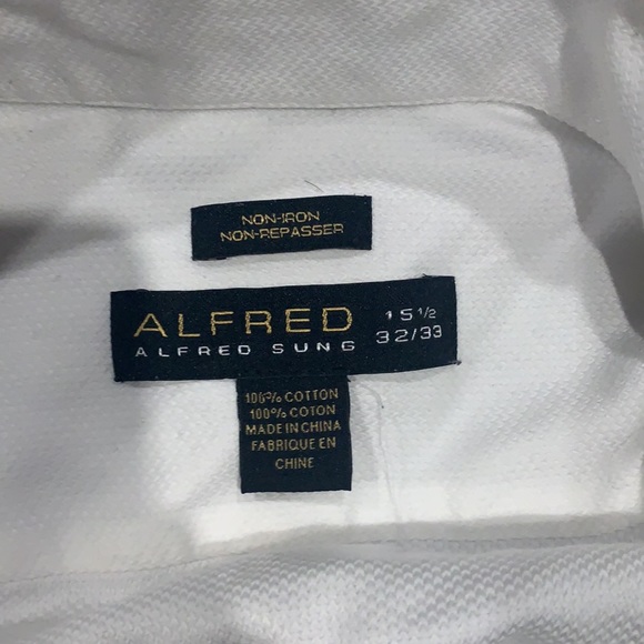 Alfred sung dress shirt 100% cotton - Picture 4 of 5